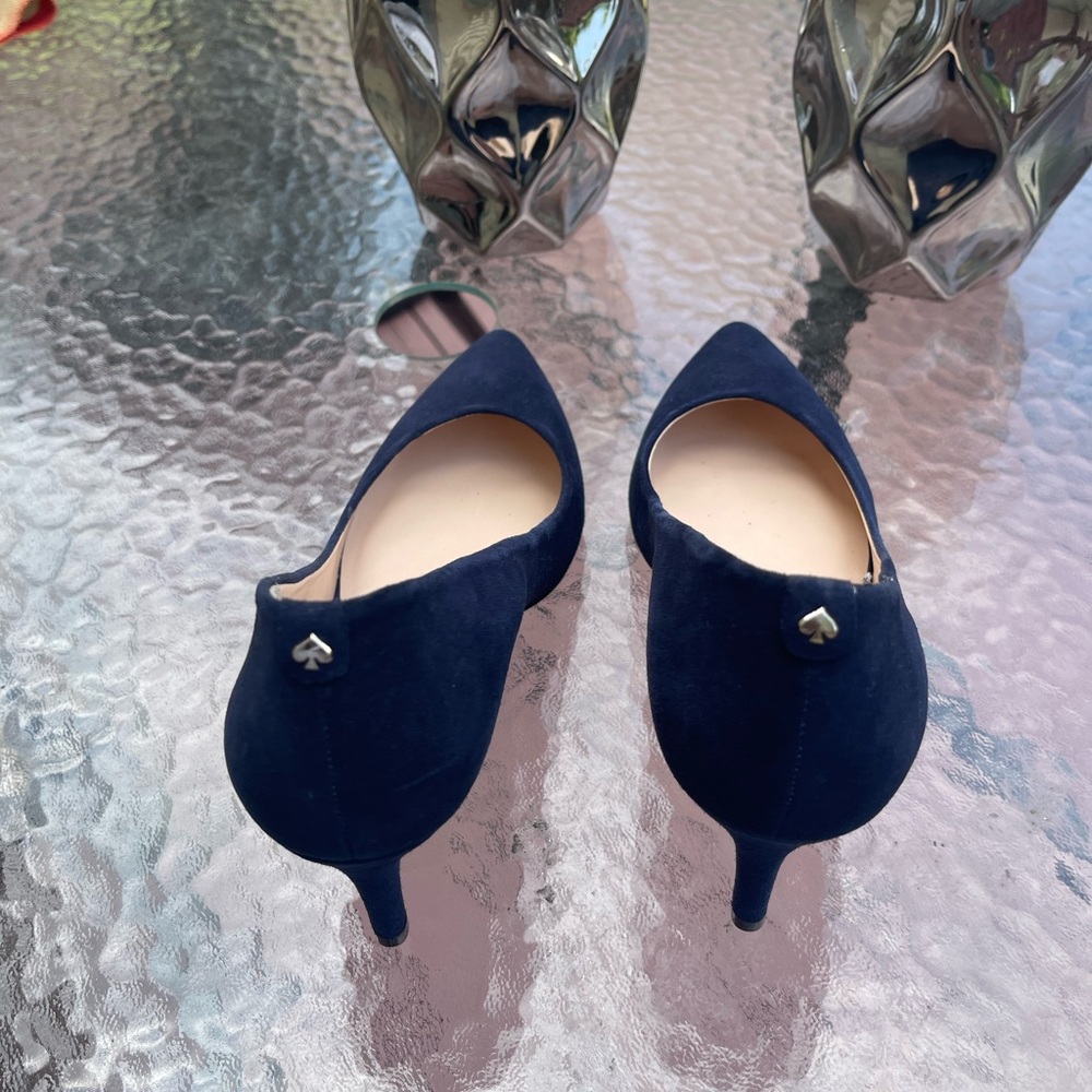 Kate spade vita maroon stiletto blue size 10